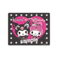 サンリオピューロランド「My Melody & Kuromi Anniversary Party」アニバーサリー期間限定グッズ「ステッカー」（C）2024 SANRIO CO., LTD. TOKYO, JAPAN