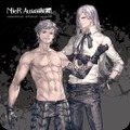 「NieR」シリーズコラボカフェ 特典コースター（C）SQUARE ENIX