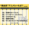 [“脱出系”アニメといえば？ 2025年版]ランキング1位～5位