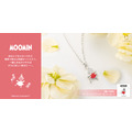 「“Back-style Little My” ネックレス」(C)Moomin characters(TM) / Rights & Brands Asia
