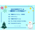 [2025年冬アニメ（1月クール）で一番良かった作品は？]ランキング1位～5位