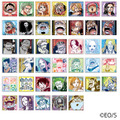 「ジャンプフェア in アニメイト2025」が4月25日から開催。『ONE PIECE』「スクエアステッカーコレクション 第1弾」（C）SHUEISHA Inc. All rights reserved.（C）EO/S
