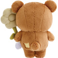 「リラックマ『BASIC RILAKKUMA Flower』ぬいぐるみ チャイロコグマ」（C）2025 SAN-X CO., LTD. ALL RIGHTS RESERVED.