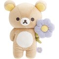 「リラックマ『BASIC RILAKKUMA Flower』ぬいぐるみ リラックマ」（C）2025 SAN-X CO., LTD. ALL RIGHTS RESERVED.