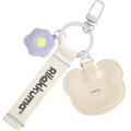 「リラックマ『BASIC RILAKKUMA Flower』ワッペンキーホルダー リラックマ」（C）2025 SAN-X CO., LTD. ALL RIGHTS RESERVED.