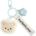 「リラックマ『BASIC RILAKKUMA Flower』ワッペンキーホルダー コリラックマ」（C）2025 SAN-X CO., LTD. ALL RIGHTS RESERVED.