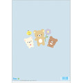 「リラックマ『BASIC RILAKKUMA Flower』クリアホルダー リラックマ＆キイロイトリ」（C）2025 SAN-X CO., LTD. ALL RIGHTS RESERVED.