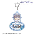 「呪術廻戦 0×サンリオキャラクターズ」の新グッズ「乙骨憂太×ニャニィニュニェニョン お名前BIGアクリルキーホルダー」（C）2021 「劇場版 呪術廻戦 0」製作委員会（C）芥見下々／集英社（C）2025 SANRIO CO., LTD. TOKYO, JAPAN APPR.NO.L652718