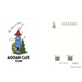 「ムーミンカフェ スタンド」越谷レイクタウンにオープン。購入特典のポストカード（C）Moomin Characters