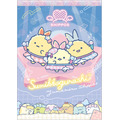 サンエックス「すみっコぐらし メモパッド（夢みるしっぽず・ブルー）」（C）2025 SAN-X CO., LTD. ALL RIGHTS RESERVED.