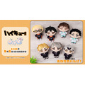 「ハイキュー!! ぬいパル(ぬいぐるみマスコット)/第2弾」7名が新登場(C)古舘春一/集英社・「ハイキュー!!」製作委員会