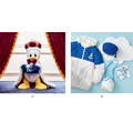 「DONALD THE KING BIRTHDAY」ぬいぐるみ 5000円「DONALD MOKOMOKO BIRTHDAY」ブルゾン 8,800円／ベレー帽 4,000円／マルチポシェット 3,300円／ミニタオル 900円 （C）Disney