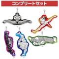 ランダム刃牙開脚連結アクリルキーホルダー【全5種】コンプリートセット