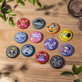 【ワンピース 刺繍缶バッジ Vol.2（全12種）】