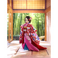 タカラトミーモール限定着物をまとった大人のリカちゃん「プレミアムリカ Kimono 和椿」（C）ＴＯＭＹ