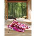 タカラトミーモール限定着物をまとった大人のリカちゃん「プレミアムリカ Kimono 和椿」（C）ＴＯＭＹ