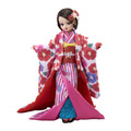 タカラトミーモール限定着物をまとった大人のリカちゃん「プレミアムリカ Kimono 和椿」（C）ＴＯＭＹ