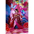 タカラトミーモール限定着物をまとった大人のリカちゃん「プレミアムリカ Kimono 和椿」（C）ＴＯＭＹ