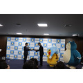 ピカチュウ&カビゴンが厚生労働大臣に表敬訪問!『ポケモンスリープ』“睡眠応援大使”に就任―株ポケ・宇都宮COOも登壇