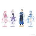 「Re:ゼロから始める異世界生活」アクリルスタンドフィギュア七夕ver.（スバル/エミリア/ラム/レム）