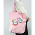 TVアニメ『夏目友人帳』ニャンコ先生×仕事猫「ちょこっとセレクト トートバッグ」（C）緑川ゆき・白泉社/「夏目友人帳」製作委員会（C）くまみね工房