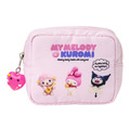 「Netflixオリジナルアニメ My Melody ＆ Kuromiデザインシリーズ」ポーチ（C）Netflix. Used with permission.（C）2025 SANRIO CO.,LTD.