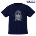 TVアニメ『葬送のフリーレン』「フェルン フェイス ドライTシャツ NAVY」（C）山田鐘人・アベツカサ／小学館／「葬送のフリーレン」製作委員会