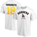 Fanatics MLB×鬼滅の刃 コラボ ネームアンドナンバーTシャツ 我妻善逸ver