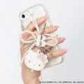 『HELLO KITTY × BRILMY いつでもササッとお直しできる ミラー付きビーズストラップ BOOK PALE PINK ver.』