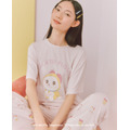 【ドラえもん】【レディース】ワンポイントTシャツ