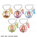 「五等分の花嫁＊　2連アクリルキーホルダー 和パフェドレスver.」（C）春場ねぎ・講談社／「五等分の花嫁＊」製作委員会