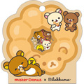 リラックマ×ミスタードーナツ「シールビッツ」（C）MISDO 25（C）SAN-X