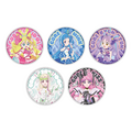 『映画キミとアイドルプリキュア♪』×Cafe Fan Baseオリジナルコラボグッズ「ホログラム缶バッジ」（C）2025 映画キミとアイドルプリキュア♪製作委員会（C）ABC-A・東映アニメーション