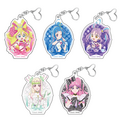 『映画キミとアイドルプリキュア♪』×Cafe Fan Baseオリジナルコラボグッズ「アクリルキーホルダー」（C）2025 映画キミとアイドルプリキュア♪製作委員会（C）ABC-A・東映アニメーション