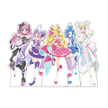 「映画公開記念 キミとアイドルプリキュア♪コラボイベント in 横浜ランドマークタワー」特別展示コーナーのイメージ(C)2025 映画キミとアイドルプリキュア♪製作委員会(C)ABC-A・東映アニメーション