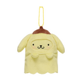 Happyくじ「Sanrio characters Halloween 2025」ぬいぐるみチャーム賞：ポムポムプリン（C）2025 SANRIO CO., LTD. APPROVAL NO. E25080701
