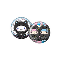 Happyくじ「Sanrio characters Halloween 2025」缶バッジSET賞：シナモロール、リトルツインスターズ（C）2025 SANRIO CO., LTD. APPROVAL NO. E25080701