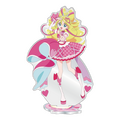 「キミとアイドルプリキュア♪展」オリジナルグッズ：アクリルスタンド〈キュアアイドル〉（C）ABC-A・東映アニメーション
