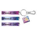 「キミとアイドルプリキュア♪展」オリジナルグッズ：銀テープ風 アクリルキーホルダー（C）ABC-A・東映アニメーション