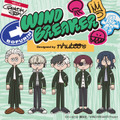 TVアニメ『WIND BREAKER』×「nhutoons」コラボグッズ