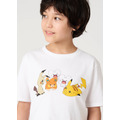 ポケットモンスター×グラニフ「ピカチュウ＆ミミッキュ＆パモ＆ワッカネズミ｜キッズTシャツ」着用イメージ（C）Nintendo・Creatures・GAME FREAK・TV Tokyo・ShoPro・JR Kikaku （C）Pokemon
