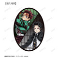 アニメ『鬼滅の刃』トレーディングダイカットステッカー ver.A購入特典「竈門炭治郎＆鬼舞辻󠄀無惨 ダイカットステッカー AMNIBUS限定特典」（C）吾峠呼世晴／集英社・アニプレックス・ufotable