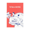 「THE DORAEMON STORE オリジナル ドラえもん ポストカード」(全8種)「ボトルシップ大海戦」