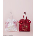 ハローキティ ダブルリボントートバッグ