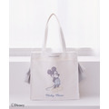 Maison de FLEUR Disney Collection「Mickey ＆ Minnie」Mickey Mouse/リボントートバッグ（C）Disney