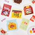 「タイトーくじ ペコのお菓子なびっくりばこ」F賞 ジッパーバッグ(C)2025 FUJIYA CO., LTD.(C)TAITO CORPORATION