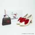 【HELLO KITTY】リボンブーティ（0612K）アイボリーZ/C税込18,700円