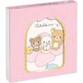 サンエックス「Makeup Rilakkuma スクエアメモ」（C）2025 SAN-X CO., LTD. ALL RIGHTS RESERVED.