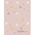 サンエックス「Makeup Rilakkuma ハードカバーダブルクリアホルダー」（C）2025 SAN-X CO., LTD. ALL RIGHTS RESERVED.
