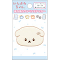 サンエックス「ワッペンシリーズ」ほわほわワッペンステッカー　いしよわちゃん（C）2025 SAN-X CO., LTD. ALL RIGHTS RESERVED.